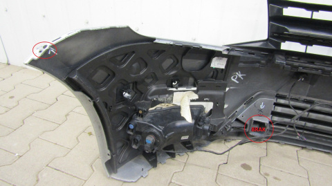 Zderzak przód przedni VW Caddy 2K5 Lift 15-