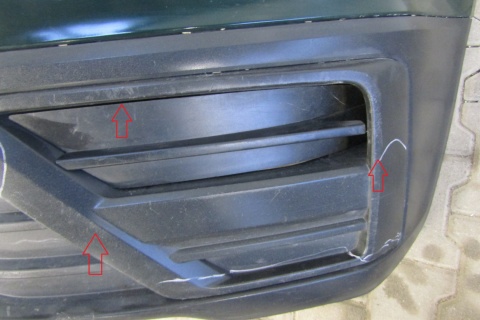 Zderzak przód przedni VW Crafter 2 II 7C0 16-