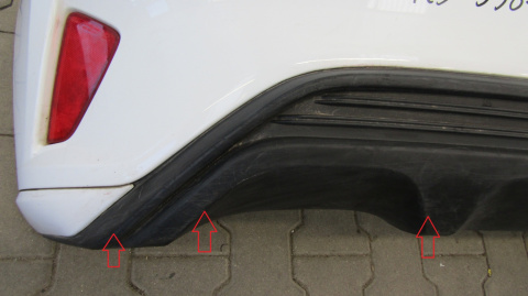 Zderzak tył tylny Ford Focus Mk4 IV HB ST-Line 18-