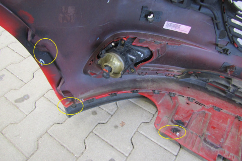 Zderzak przód przedni Opel Corsa E 14-20