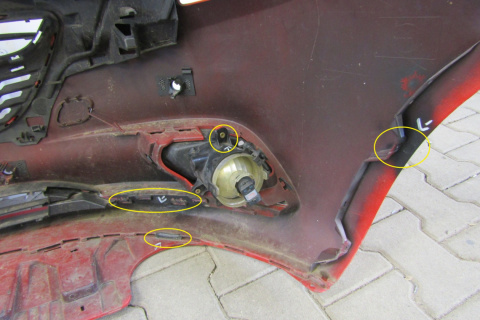 Zderzak przód przedni Opel Corsa E 14-20