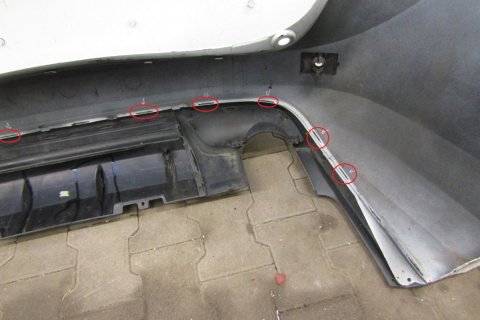 Zderzak tył tylny Volvo V60 Kombi R-Design 10-13