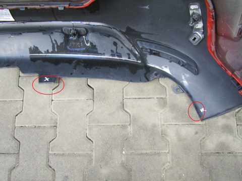 Zderzak tył tylny Citroen C4 CACTUS LIFT 17-