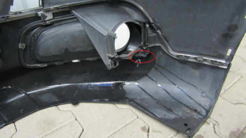 Zderzak przód przedni Peugeot 2008 I Lift 16-19
