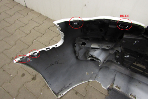 Zderzak przód Citroen Berlingo 3 III Lift 15-18