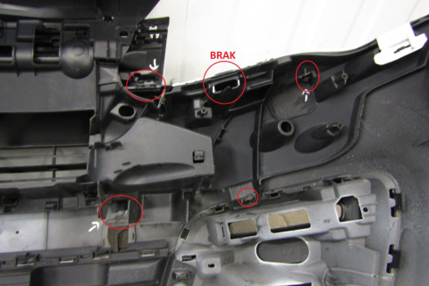 Zderzak przód Citroen Berlingo 3 III Lift 15-18