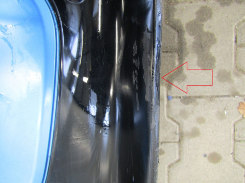Zderzak tył tylny BMW i8