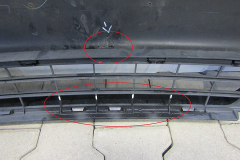 Zderzak przód przedni Volvo V50 Lift 07-12