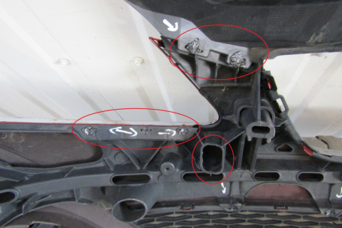 Zderzak przód przedni Seat Ibiza 4 IV 6J0 08-12