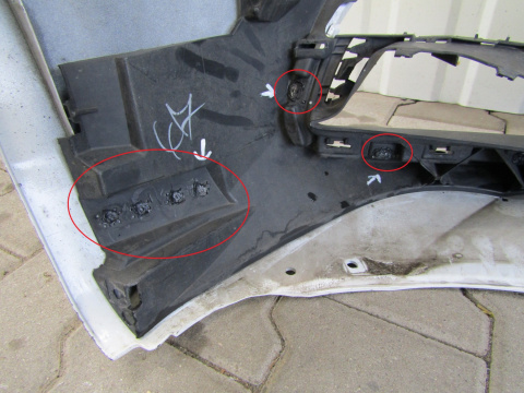 Zderzak przód BMW 6 F06 F12 F13 Lift LCI 14-