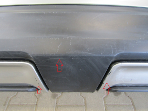 Zderzak tył tylny Nissan Qashqai 2 II Lift 17-