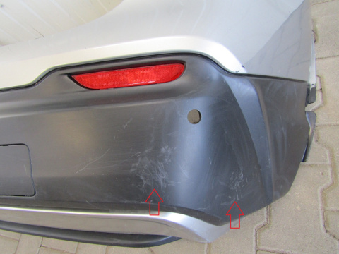 Zderzak tył tylny Nissan Qashqai 2 II Lift 17-