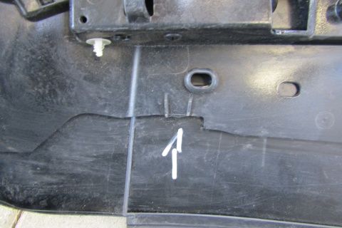 Spoiler lotka klapy tył PORSCHE PANAMERA TURBO 971