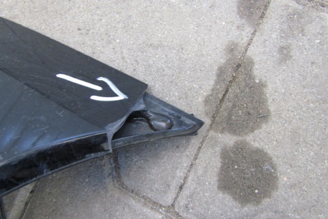 Spoiler lotka klapy tył PORSCHE PANAMERA TURBO 971