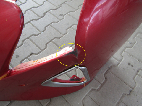 Zderzak przód przedni Toyota Prius 4 IV 15-18