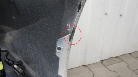 Zderzak tył tylny VW UP 1S6 Lift 16- 3PDC KAMERA