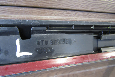Listwa progowa lewa Audi A5 8T0 S-Line 07-16