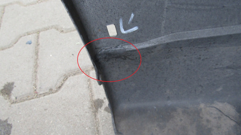Zderzak tył MITSUBISHI OUTLANDER 3 III LIFT 18-
