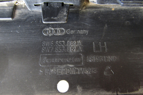 Listwa progowa lewa Audi A5 8W6 8W7 S Line 16-19