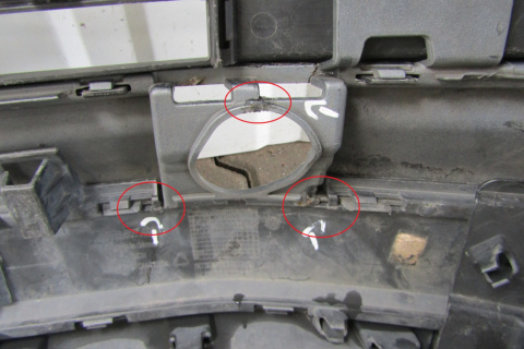 Zderzak przód przedni VW T6 Multivan 7E5 15-19