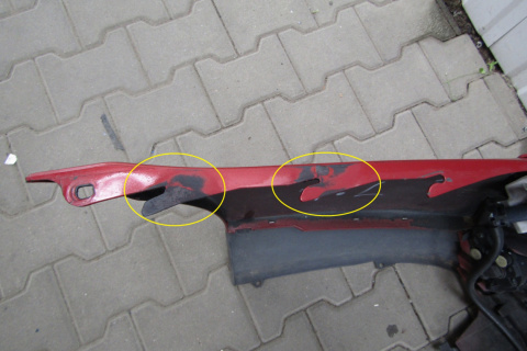 ZDERZAK PRZÓD RENAULT VEL SATIS 01-05 (SPRYSKI)