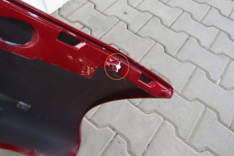 Zderzak tył tylny Peugeot 308 CC 09-