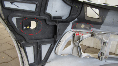Zderzak przód przedni VW EOS 1Q0 LIFT 10-15