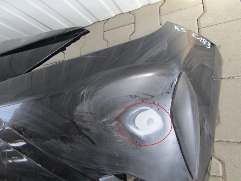Zderzak przód przedni Toyota Aygo 2 II 14-18 Podłoga