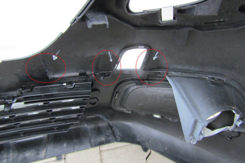 Zderzak przód przedni Peugeot 2008 I 13- 16
