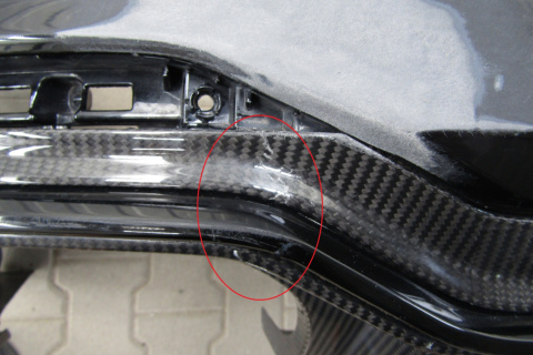 Zderzak tył Audi RS4 B9 Kombi 17-19 8W CARBON
