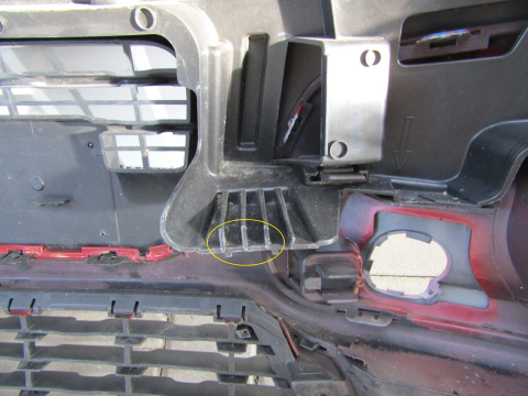 Zderzak przód przedni Citroen C3 Picasso 08-12