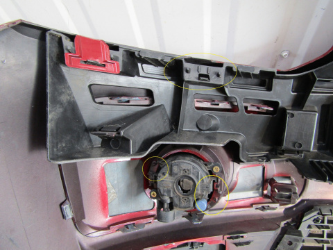Zderzak przód przedni Citroen C3 Picasso 08-12