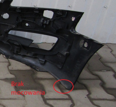 Zderzak przód przedni Peugeot 508 10-14