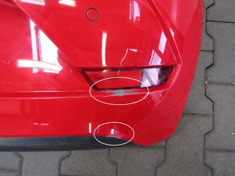 Zderzak tył VW Up 1S6 Lift 16- (Kamera + PDC)