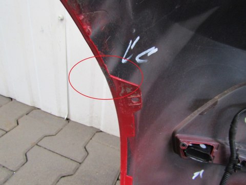 Zderzak tył VW Up 1S6 Lift 16- (Kamera + PDC)