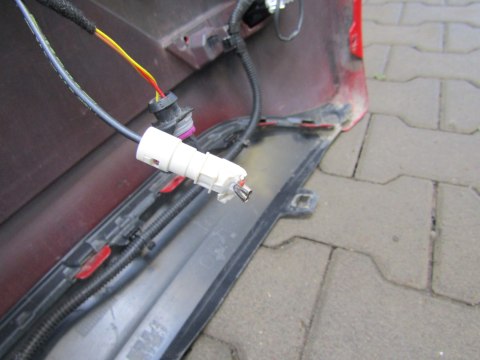 Zderzak tył VW Up 1S6 Lift 16- (Kamera + PDC)