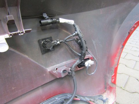Zderzak tył VW Up 1S6 Lift 16- (Kamera + PDC)