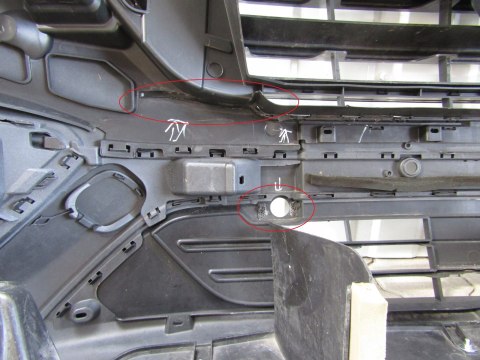 Zderzak przód przedni Ford Transit Custom Lift 17-