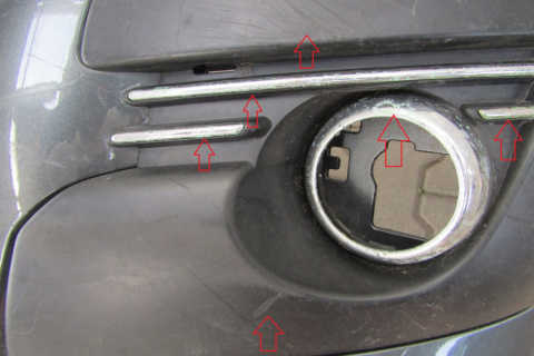 Zderzak przód przedni Peugeot 3008 1 I 09-12
