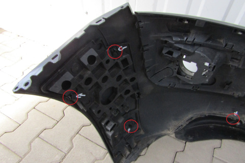 Zderzak przód przedni Peugeot 3008 1 I 09-12