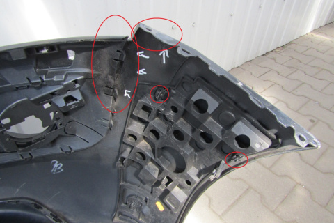 Zderzak przód przedni Peugeot 3008 1 I 09-12