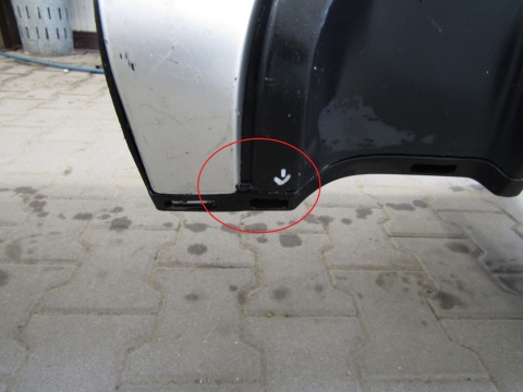 Zderzak tył tylny Porsche Boxter 987 LIFT 09-12