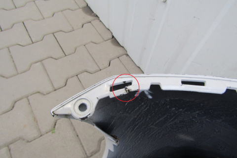 Zderzak tył VW Up 1S6 Lift 16- (Kamera + PDC)