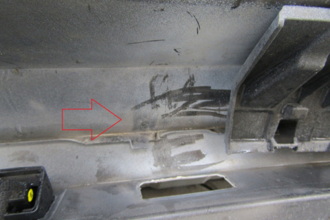 Zderzak tył VW Up 1S6 Lift 16- (Kamera + PDC)