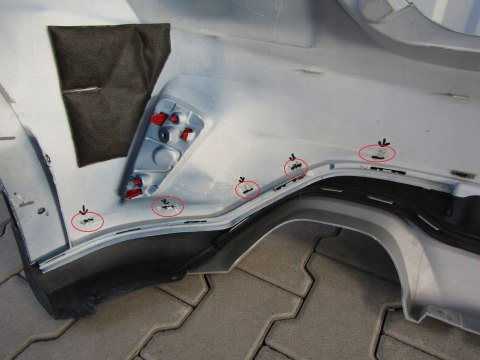 Zderzak tył tylny Ford Focus MK4 IV Active HB 18-