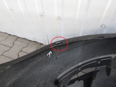 Zderzak przód przedni Fiat Linea 07-11