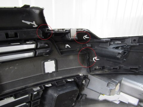 Zderzak przód przedni Citroen C5 2 II 08-