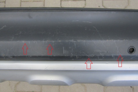 Zderzak tył tylny Renault Captur Lift 17-19