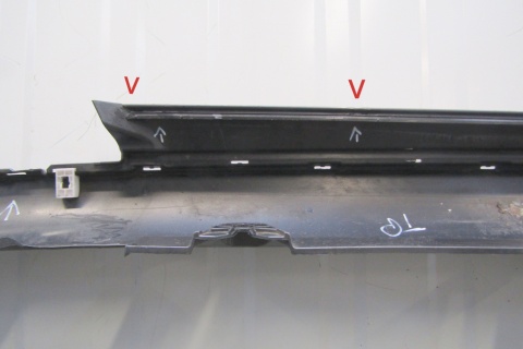 Listwa progowa prawa Mercedes C-Klasa 205 chrom avantgarde
