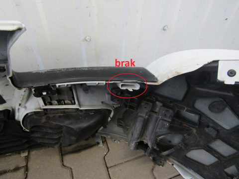 Zderzak przód Renault Megane 3 III COUPE Lift 13-